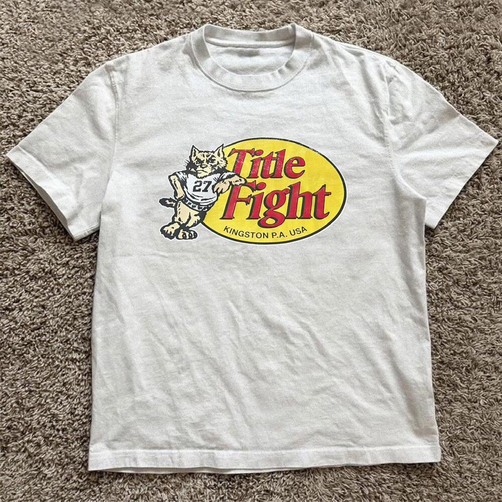 White Fight Tee